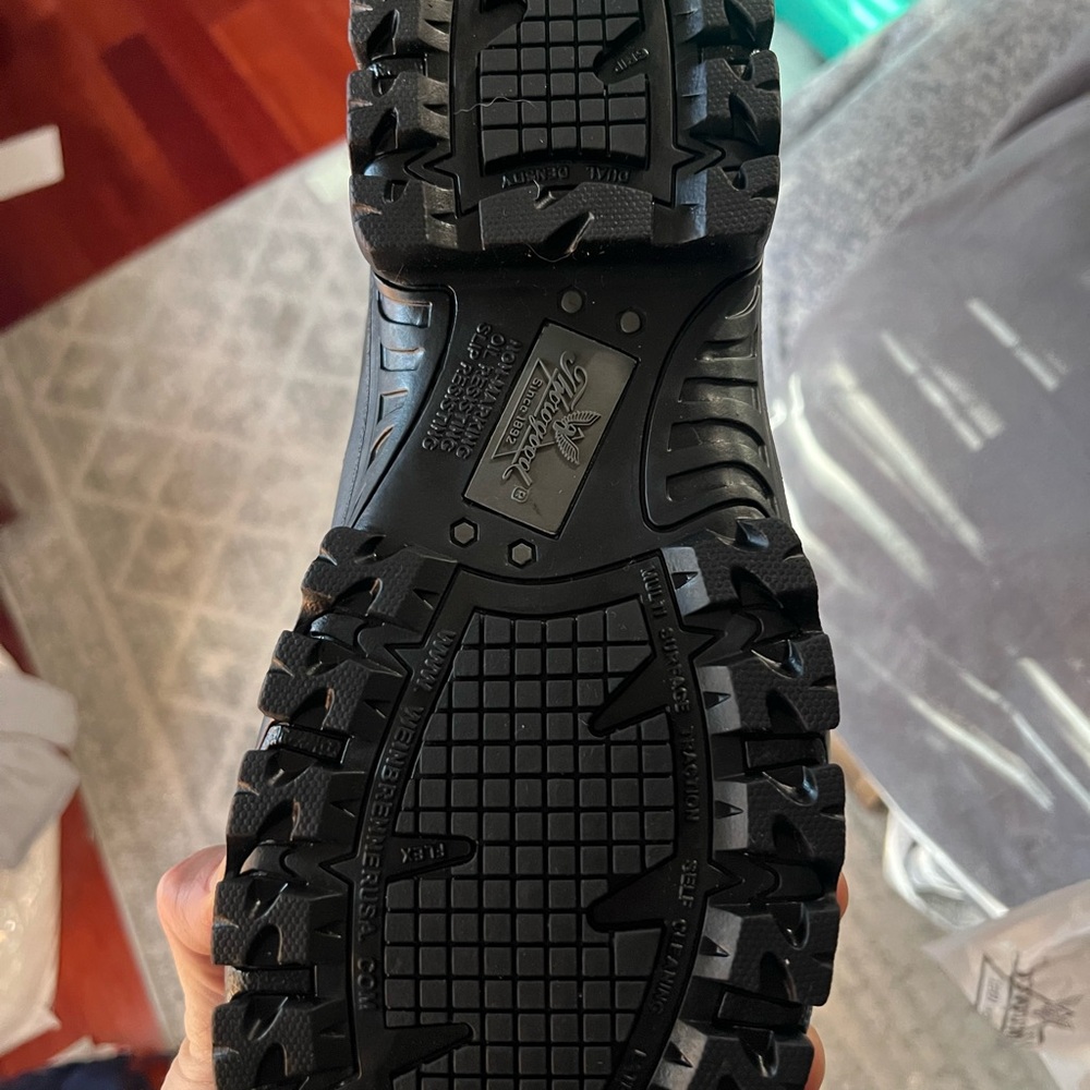 Black Leather Police,EMS, Emergency Responder Boots. Never worn new with tags.